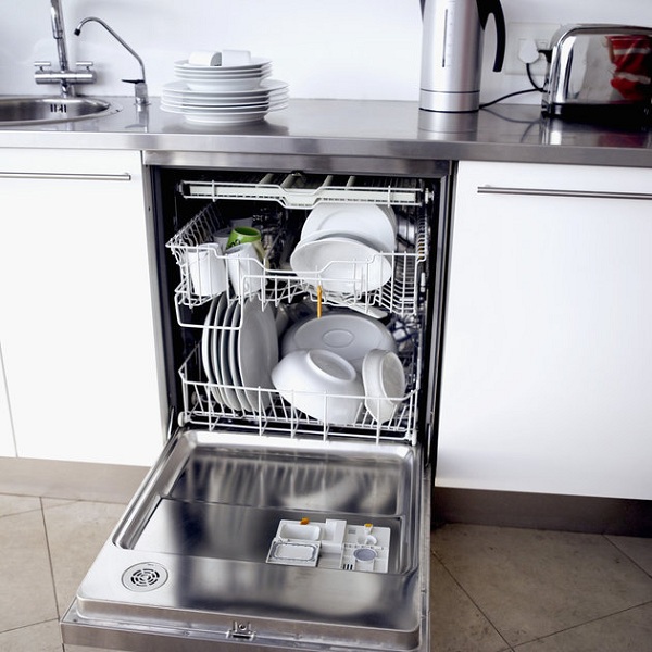 Посудомоечная машина на кухне
