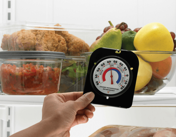 Измерение температуры в холодильнике комнатным термометром
