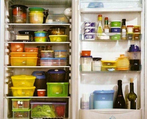 Посуда в холодильнике