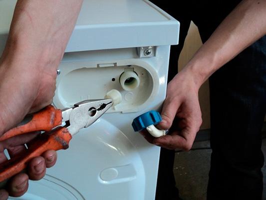 Замена впускного клапана стиральной машины