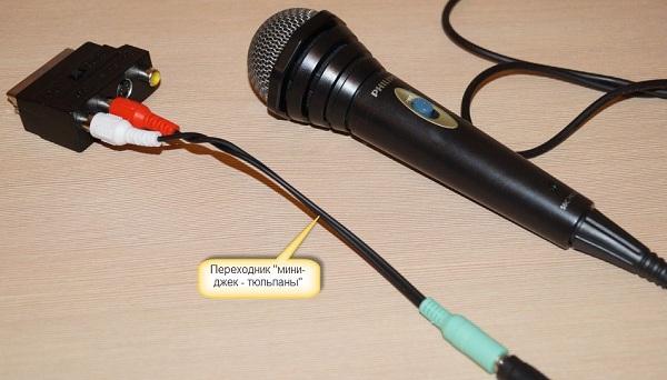 Микрофон и провода