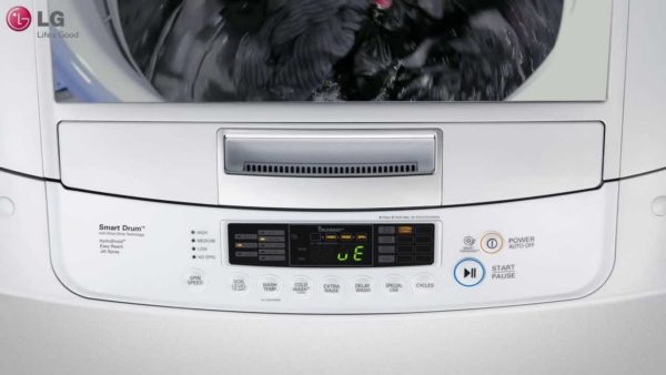 Дисплей стиральной машины LG
