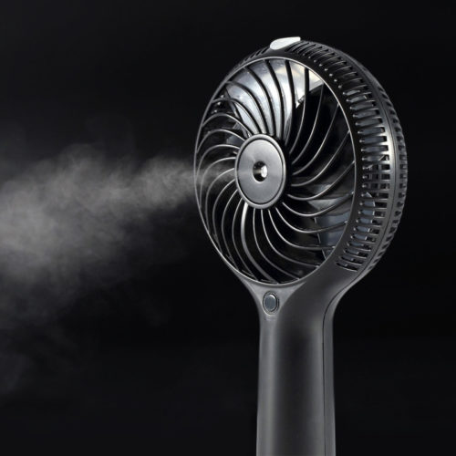 Вентилятор с увлажнителем воздуха паровой