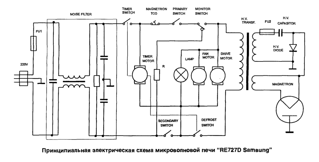 Электрическая схема масляного обогревателя elenberg