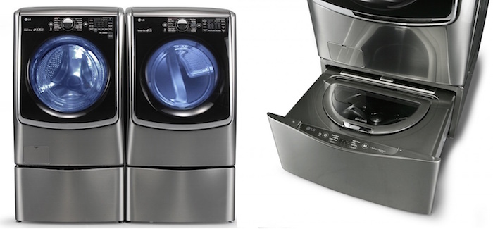 Новая стиральная машина LG Twin Wash