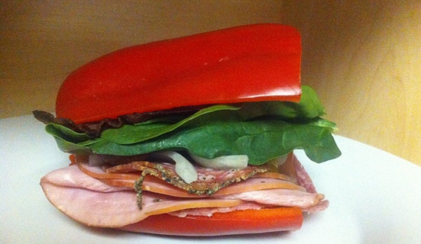 Сэндвич с болгарским перцем