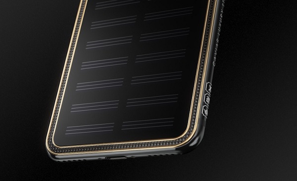 iPhone X от солнечной батареи