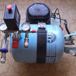 Самодельный компрессор для покраски (21 фото)