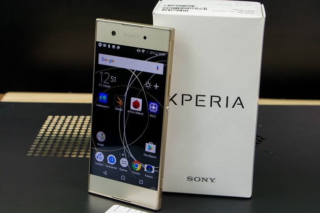 Sony Xperia XA1 дизайн
