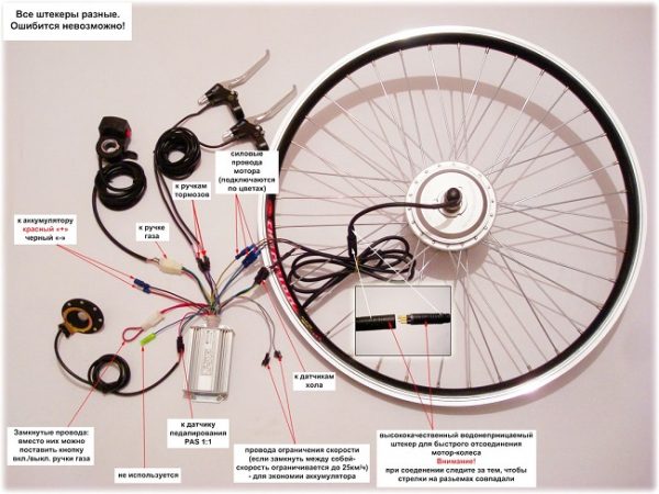 Установка переднего колеса на велосипед с эксцентриком