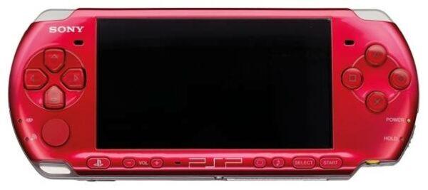 Sony PlayStation Portable Slim & Lite PSP-3000, red,