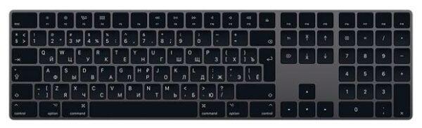 Apple Magic Keyboard with Numeric Keypad (MRMH2RS/A) Space Gray Bluetooth