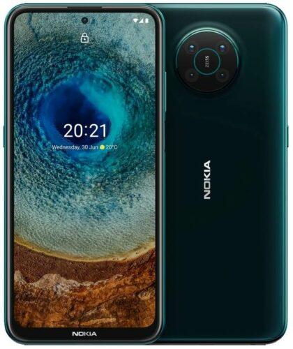 Nokia X10, голубая ель