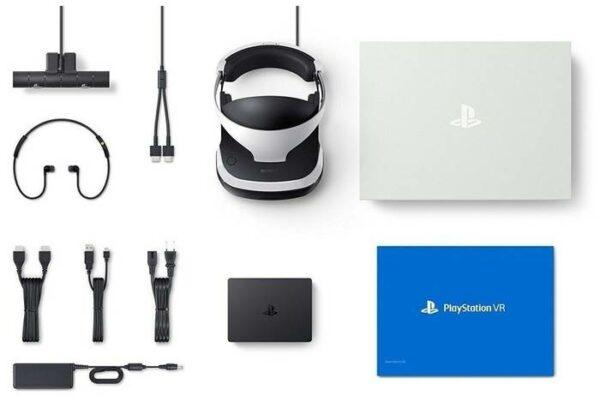 Sony PlayStation VR CUH-ZVR2, черно-белый