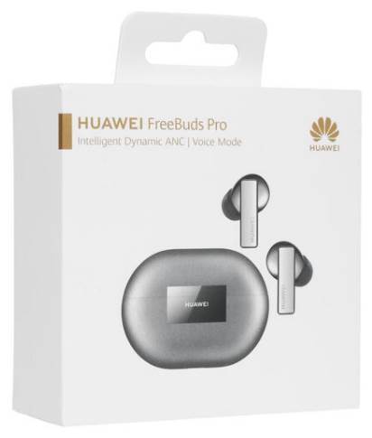 HUAWEI FreeBuds Pro, мерцающий серебристый