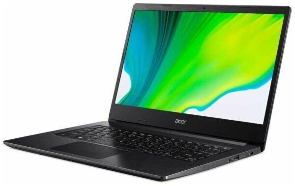 14" Ноутбук Acer Aspire 3 A314-22-R7SR (1920x1080, AMD Ryzen 3 2.6 ГГц, RAM 4 ГБ, SSD 128 ГБ, Win10 Home), NX.HVVER.001, черный