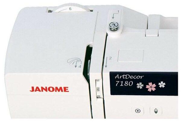 Janome Art Decor 7180, белый/черный