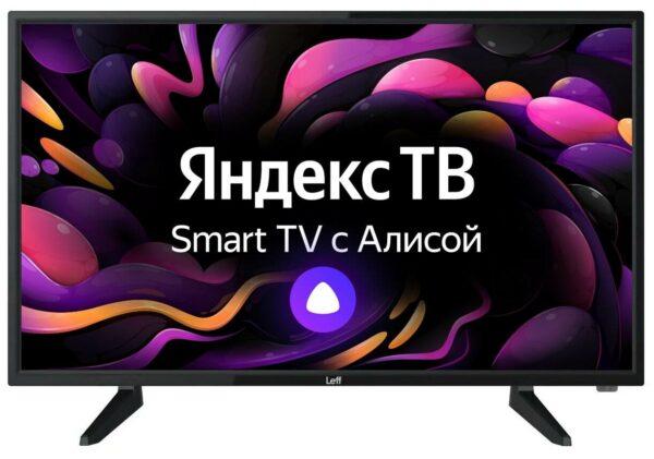 Leff 32H520T LED (2020) на платформе Яндекс.ТВ, черный
