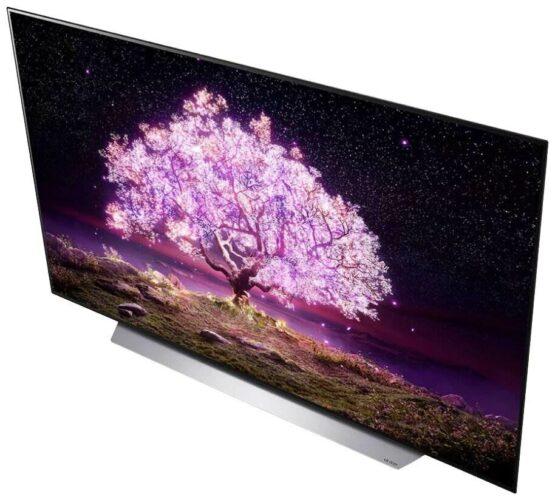 65" Телевизор LG OLED65C1RLA OLED, HDR (2021), ванильный белый