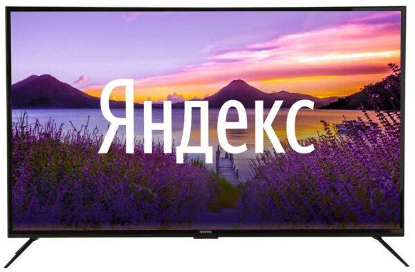 Novex NVX-55U321MSY LED, HDR (2020) на платформе Яндекс.ТВ, черный