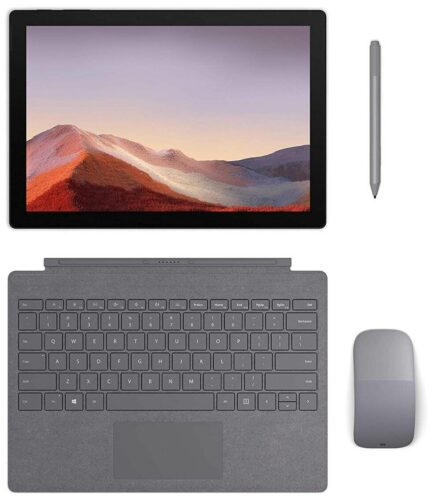 Microsoft Surface Pro 7 i3 (2019), 4 ГБ/128 ГБ, Wi-Fi, platinum