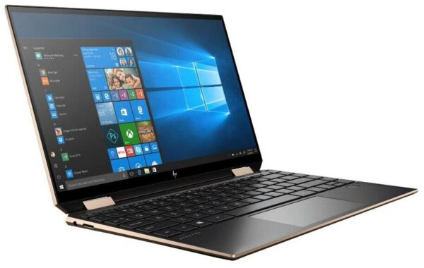 13.3" Ноутбук HP Spectre x360 13-aw2022ur (1920x1080, Intel Core i7 2.8 ГГц, RAM 16 ГБ, SSD 512 ГБ, Win10 Home), 2X1X3EA, черный