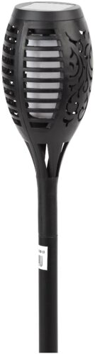 ЭРА Садовый светильник Факел ERASF020-33 светодиодный, цвет арматуры: черный, цвет плафона черный