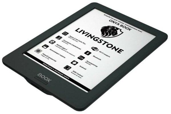 6" Электронная книга ONYX BOOX Livingstone 8 ГБ - форматы книг и документов: CHM, DJVU, DOC, EPub, FB2, HTML, RTF, TXT