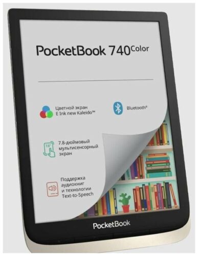 7.8" Электронная книга PocketBook 740 Color 16 ГБ - тип дисплея: Carta, сенсорный