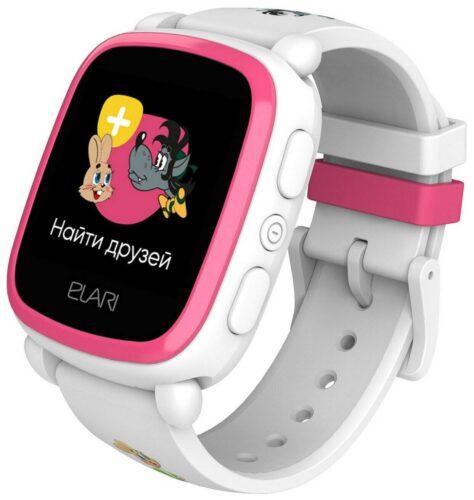 Детские умные часы ELARI KidPhone «Ну, Погоди!» - экран: 1.28" Transflective