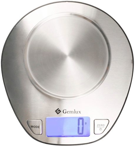 Кухонные весы Gemlux GL-KS5SB - максимальная нагрузка: 180 кг