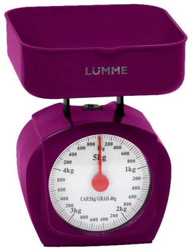Кухонные весы LUMME LU-1302 - максимальная нагрузка: 150 кг