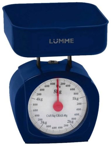 Кухонные весы LUMME LU-1302 - дополнительные функции: определение доли жировой ткани, определение доли мышечной ткани, определение доли воды, определение доли костной ткани, расчет ИМТ (BMI), память