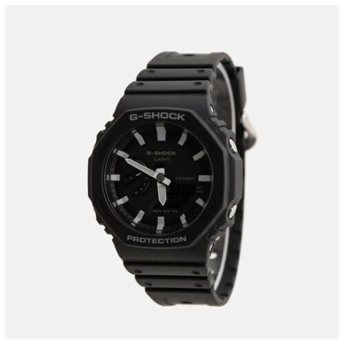 Наручные часы CASIO G-Shock GA-2100-1A - материал корпуса: нерж. сталь