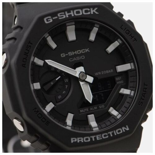 Наручные часы CASIO G-Shock GA-2100-1A - стекло: минеральное