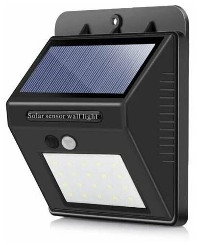 Прожектор светодиодный с датчиком движения, уличный светильник фонарь для дачи на солнечных батареях 20 LED - установка: наземный, настенно-потолочный, настенный, подвесной, потолочный