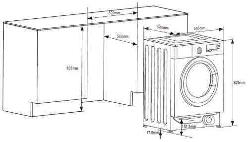 Стиральная машина с сушкой Hansa WDHG814BIB - особенности конструкции: открывание люка на 180 градусов