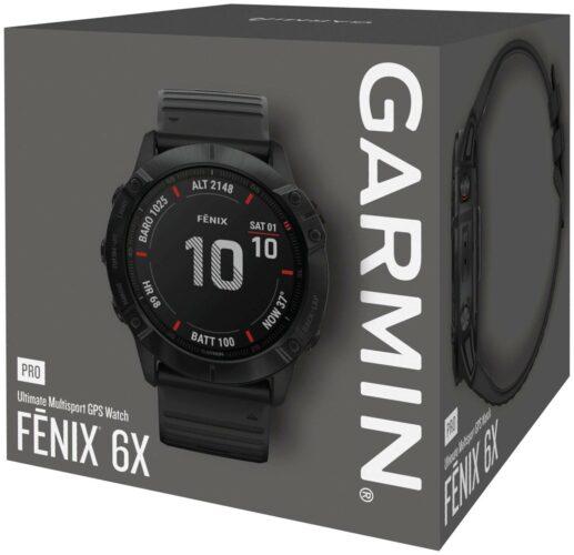 Умные часы Garmin Fenix 6X Pro - мониторинг: акселерометр, мониторинг калорий, мониторинг сна, мониторинг физической активности, постоянное измерение пульса