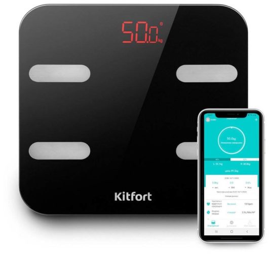 Весы электронные Kitfort КТ-806 - точность: 100 г