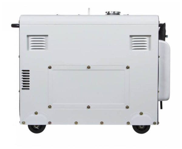 Дизельный генератор Hyundai DHY 6000SE, (5500 Вт) - тип охлаждения: воздушное
