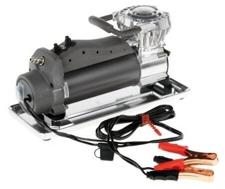 Автомобильный компрессор BERKUT R24 - особенности: защита от перегрева, спускной клапан (дефлятор), флажковый зажим