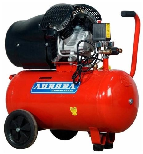 Компрессор масляный Aurora GALE-50, 50 л, 2.2 кВт - тип двигателя: электрический