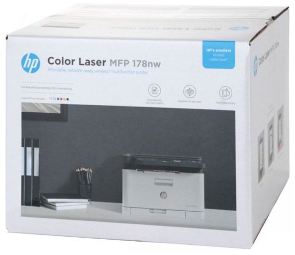 МФУ лазерное HP Color Laser MFP 178nw, цветн., A4