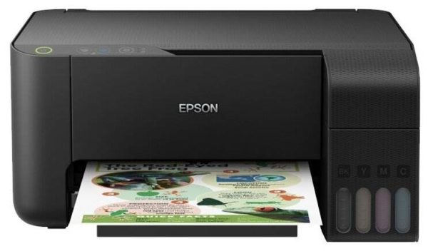 МФУ струйное Epson L3100, цветн., A4 - функции: копирование, сканирование