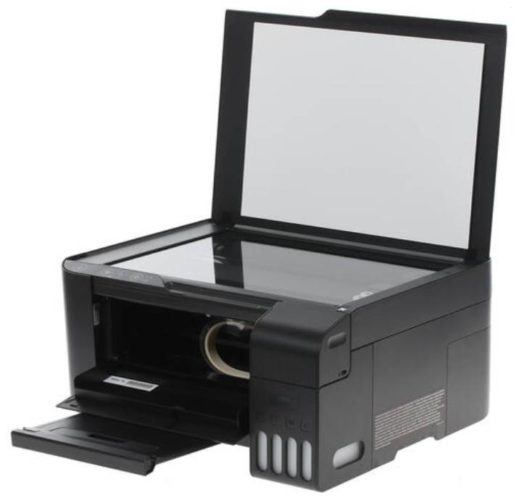 МФУ струйное Epson L3100, цветн., A4 - особенности: печать без полей, печать фотографий, система непрерывной подачи чернил (СНПЧ)