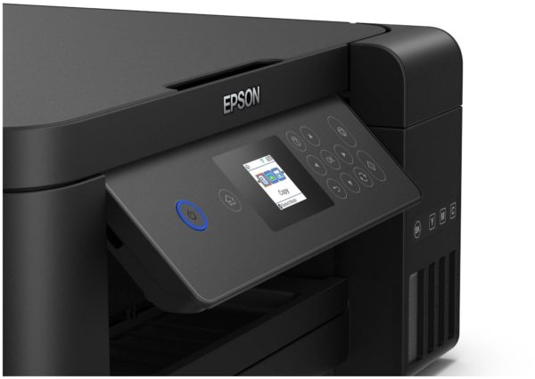 МФУ струйное Epson L4160, цветн., A4 - особенности: автоматическая двусторонняя печать, печать без полей, печать фотографий, пигментные чернила, система непрерывной подачи чернил (СНПЧ)