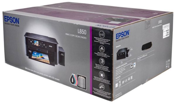 МФУ струйное Epson L850, цветн., A4 - интерфейсы: USB
