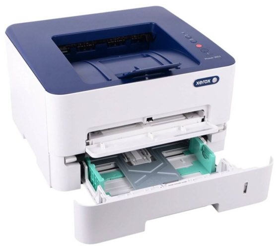 Принтер лазерный Xerox Phaser 3052NI, ч/б, A4 - интерфейсы: Wi-Fi, Ethernet (RJ-45), USB, AirPrint