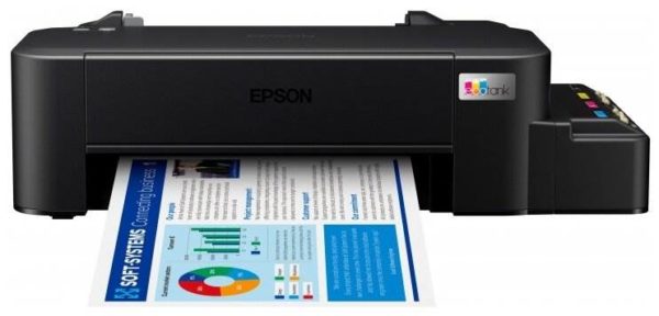 Принтер струйный Epson L121, цветн., A4 - скорость: 4.8 стр/мин (цветн. А4)