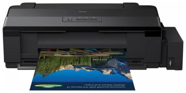 Принтер струйный Epson L1800, цветн., A3 - печать: цветная